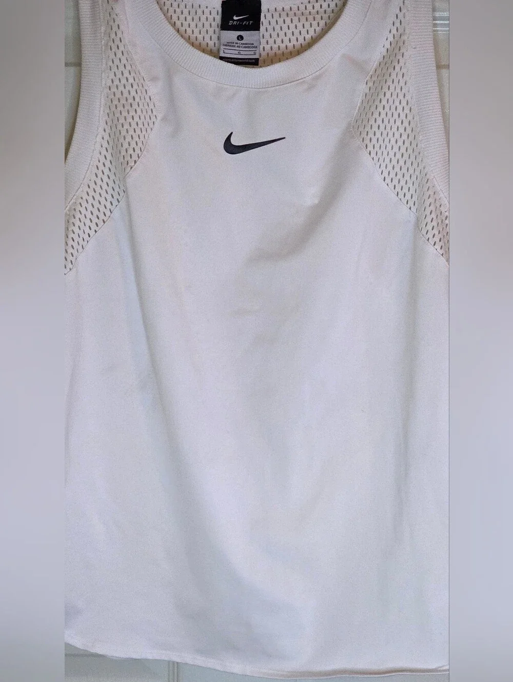 Nike AeroSwift Dri-FIT ADV Running Singlet Women's Tank Top White L